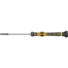 Screwdriver ESD straight slot 0.40x2.5x80mm: micro