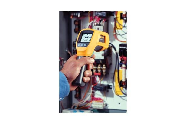 Termometer digital infrarød pistolgreb -40°C til +650°C