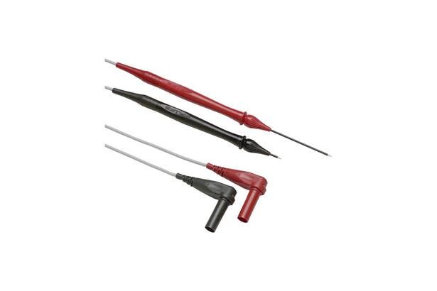 Testledningssett m/uttrekkbar sondespiss CATII 600V 3A