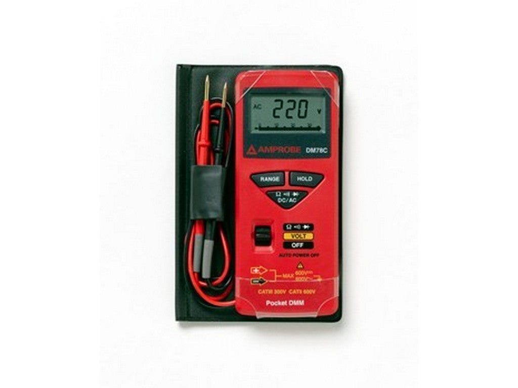 Multimeter digitalt 600V DC / 600V AC