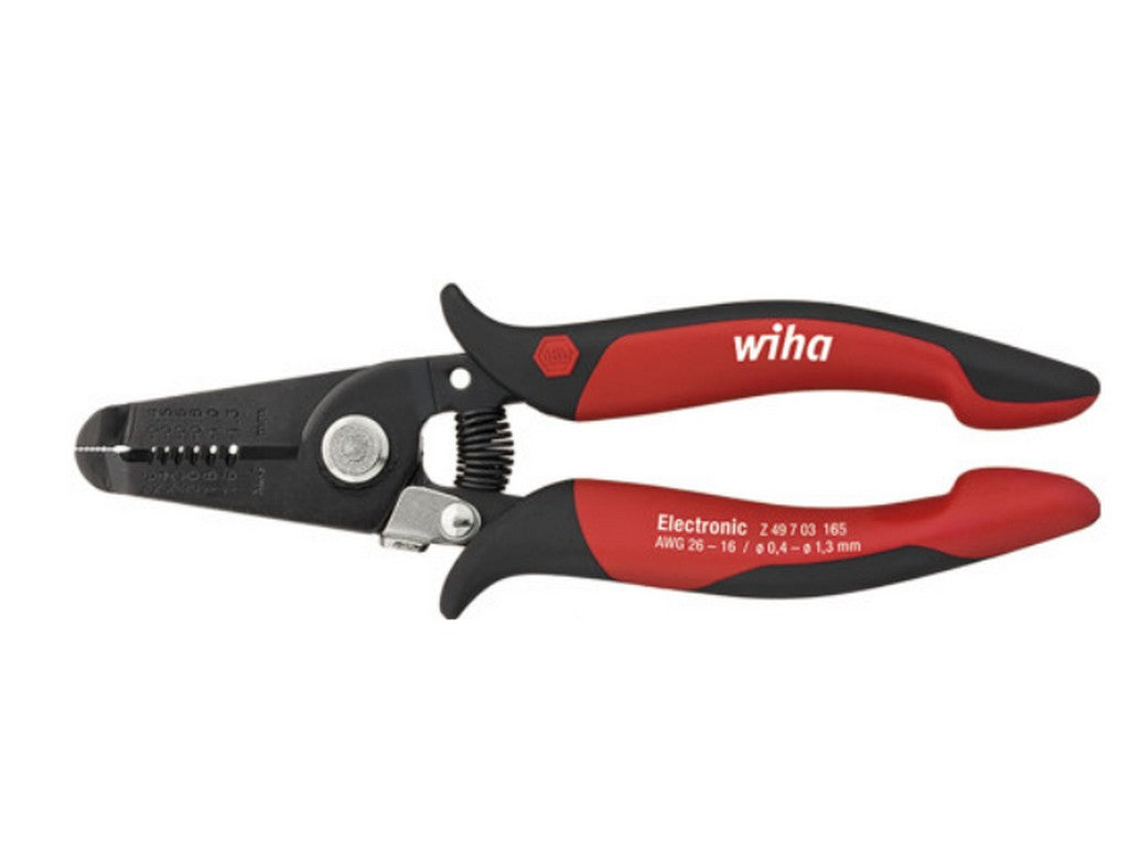 Stripping pliers Electronics 165mm Ø0.4-1.3mm / AWG26-AWG16