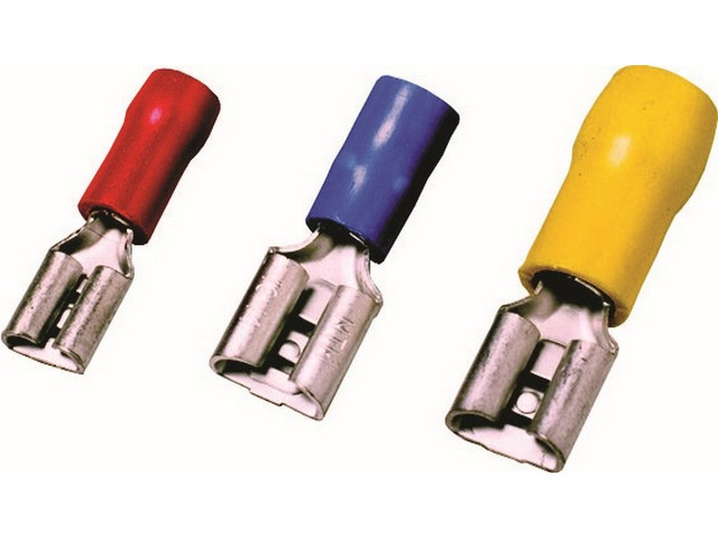 Fladstik isoleret hun rød 0,5-1mm²-2,8x0,8mm