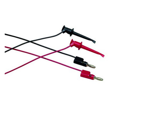 Testledninger m/minikroksonde 30V AC / 60V DC 3A