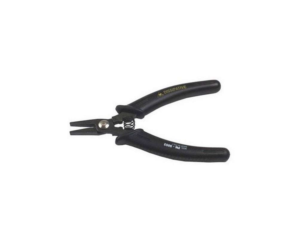 Flat pliers 17mm jaws with scrap dissip