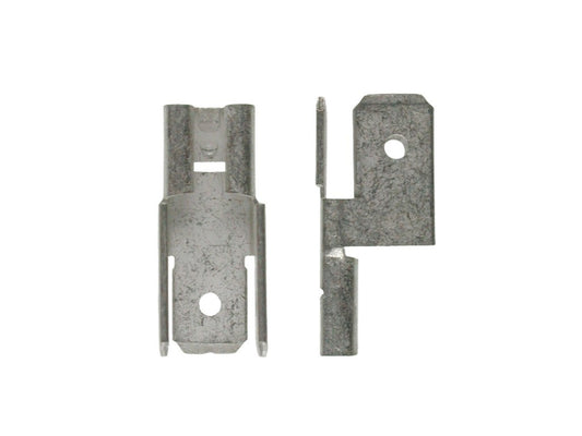 Flat connector distributor 3 male/1 female 6.3x0.8mm tinned