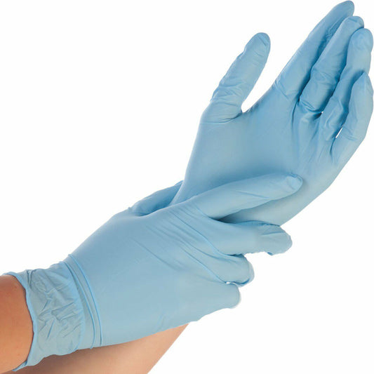 Disposable gloves, nitrile 100pcs L. WITH powder