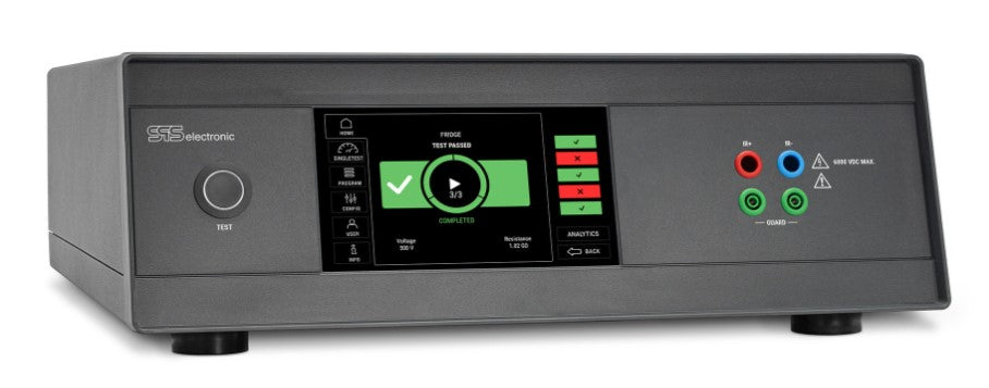 Insulation tester IS6600H DC 0,1-6kV/0-20mA with 4mm sockets