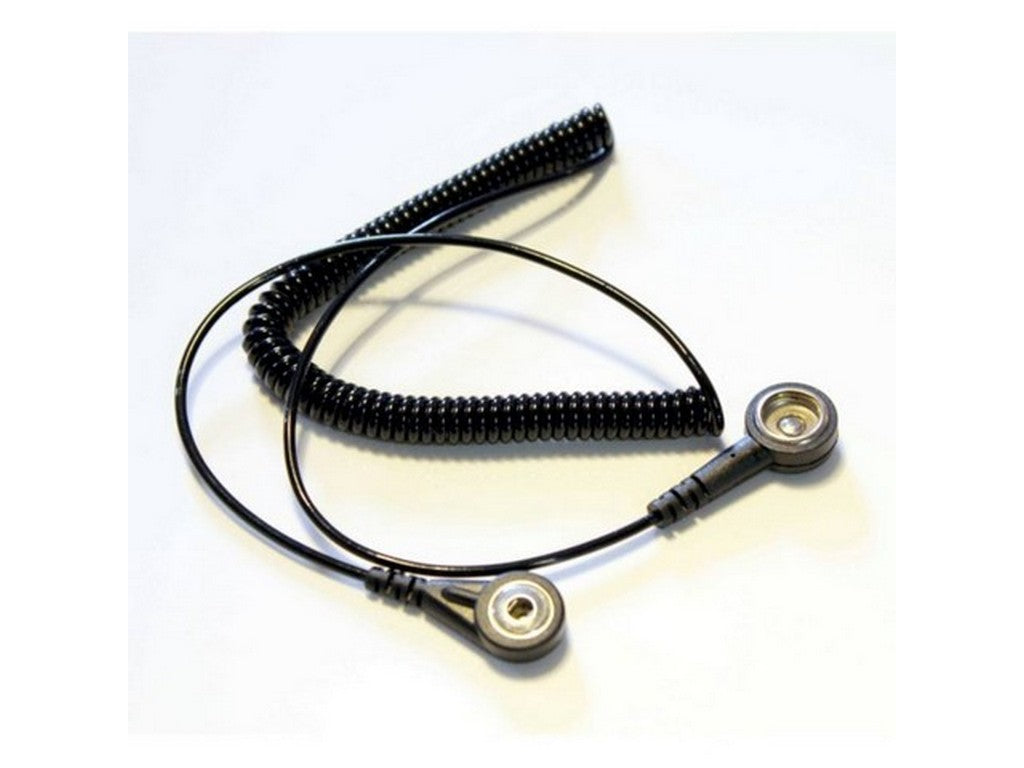 Spiral cable 1.8 m Standard 4mm and 10mm female push button