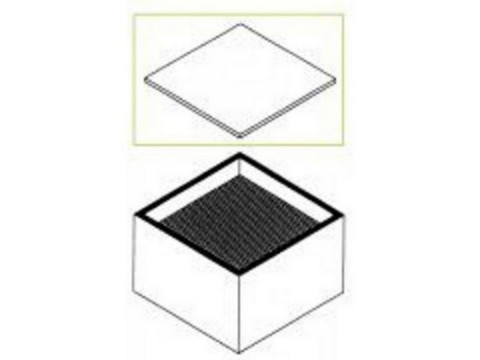 Dust filter fine f/20T, WFE 20D, WFE 4S (10 pcs.)