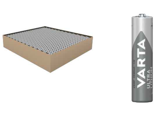 Varta batteri Litium AAA 1,5V; LR03 -900stk. -Bulk