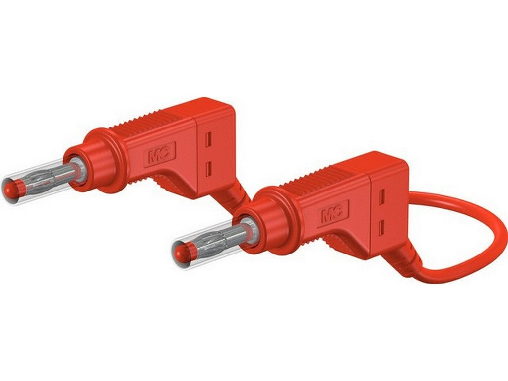 Test lead XZG425/SIL RED 100cm - 600V CATII 32A