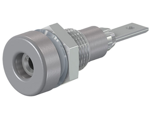 Bøsning LB-I 2 R,6KT grå 30V AC/60V DC - 10A CATI