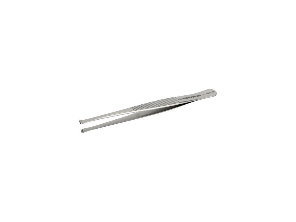 Lindström pincet antimagnetisk i rustfrit stål højpræcision med 4 mm 90° vinklede spidser 115mm