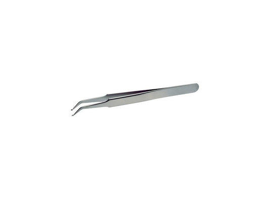 Lindström SMD tweezers antimagnetic stainless steel high precision with serrated tips 115mm