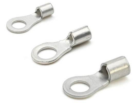 Uninsulated ring cable lug 0.25-1.5mm2-M5
