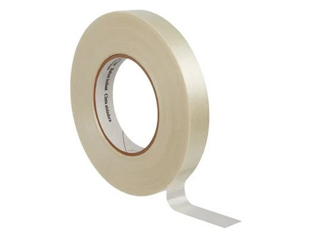 Scotch® tape 45 klar glasfiber forstæket filament tape 25 mm x 55 m 3 kerne for dispenser