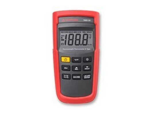 Termometer digital type K -180° C - +1350° C 2 trådfølere medfølger