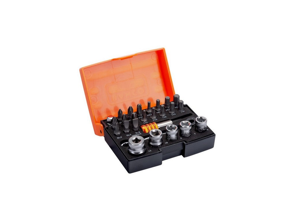 Mini Socket Set w/ 26 pieces 1/4 Dynamic Drive sockets