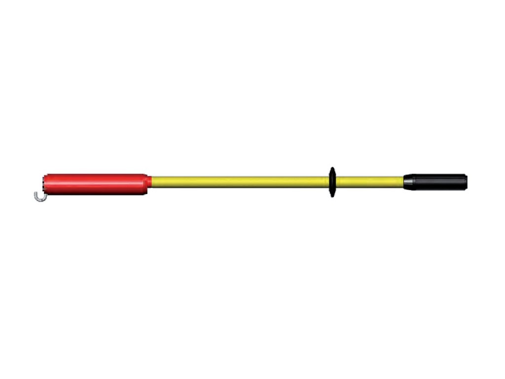 Insulation stick with hook 1-24kV 1.2m