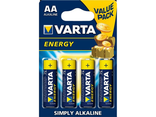 Varta batteri Simply Alk. AA 1,5V; Ø14,5x50,5mm pris/stk LR6 - Alkalisk