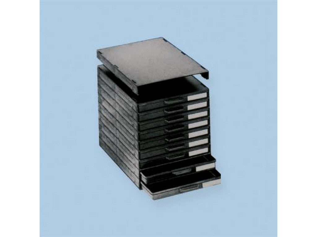 SMD - drawer cabinet 9 drawers, without SMD boxes 352 x 265 x 306 mm