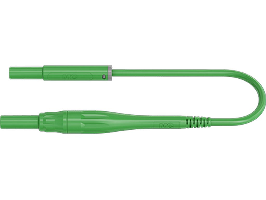 Prøveledning PVC SAK4N-F10-ILF f/sikring max 8A Ø4mm GRØN 100cm 1000V CATIV SIKRING KØBES SÆRSKILT