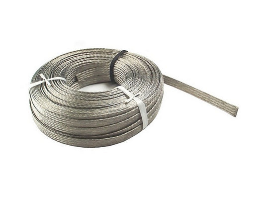 Fortinnet kobberlist flat 6mm; 1 ring=10m