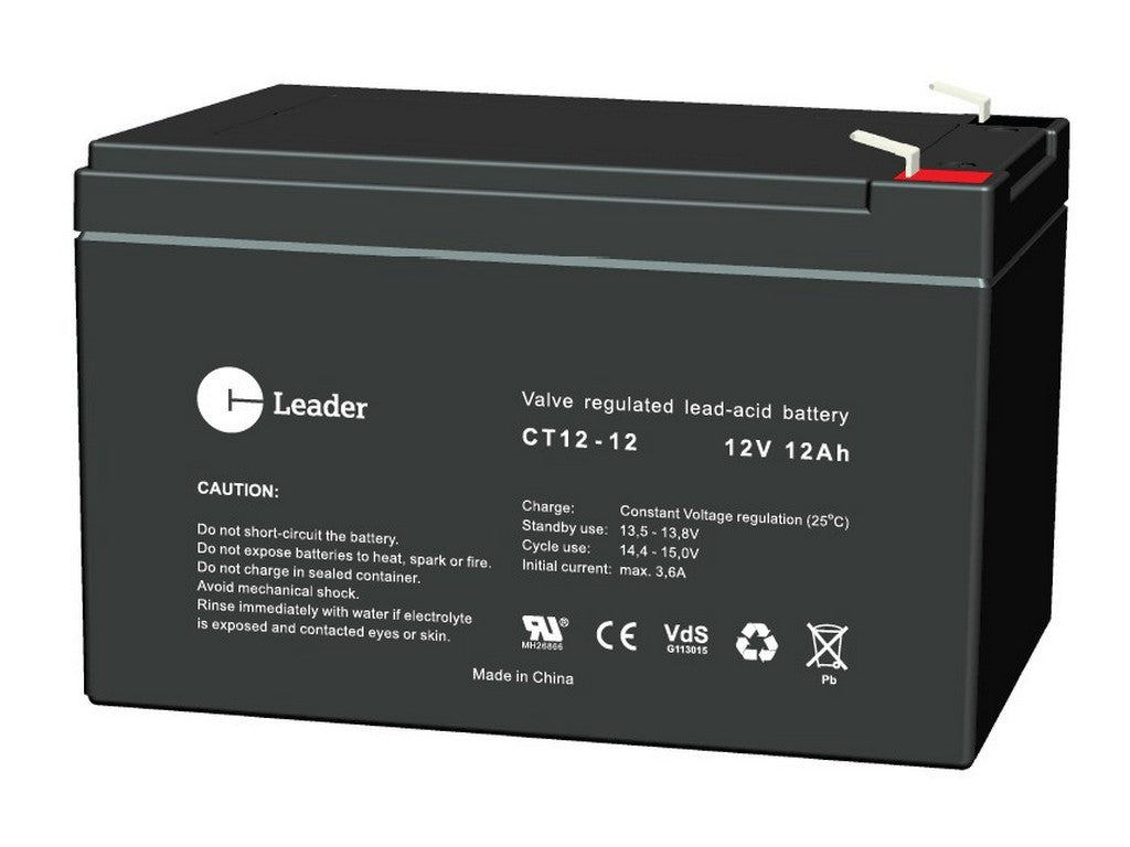 CT-Leader 12V/12Ah VdS Fast-on 6,3mm
