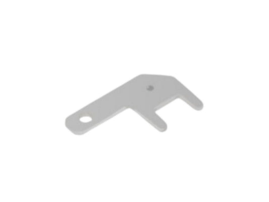 Flat connector male for PCB mounting 2.8x0.8mm tinned 90° angle