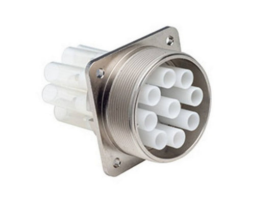 High Voltage plug BU91  (female 9 pos.) Chasis mount