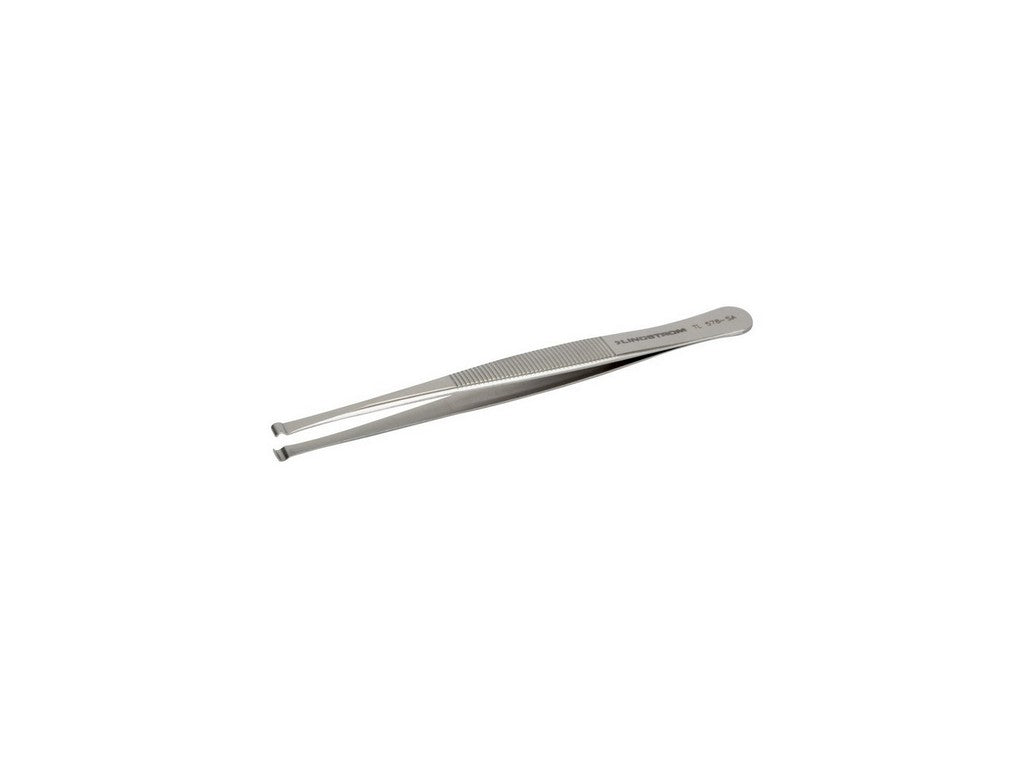Lindström pincet antimagnetisk i rustfrit stål højpræcision med 6 mm 90° vinklede spidser 120mm
