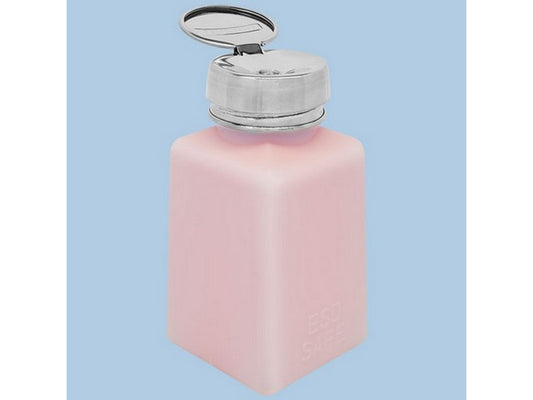 Solvent Dispenser 180 ML antistatic PE pink bottle