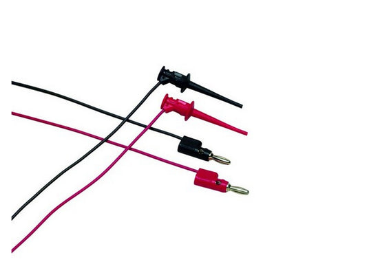 Testledninger m/minikroksonde 30V AC / 60V DC 3A