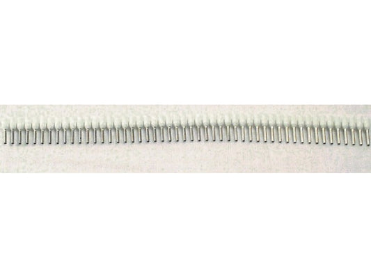 Terminalrør isoleret HVID bånd 0,5mm²-L8mm; pose m/500stk.