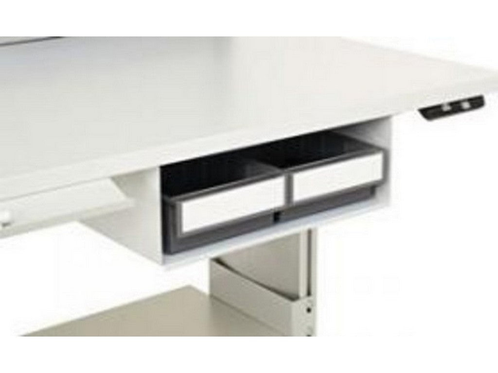 Holder inkl. 2 grå kasser