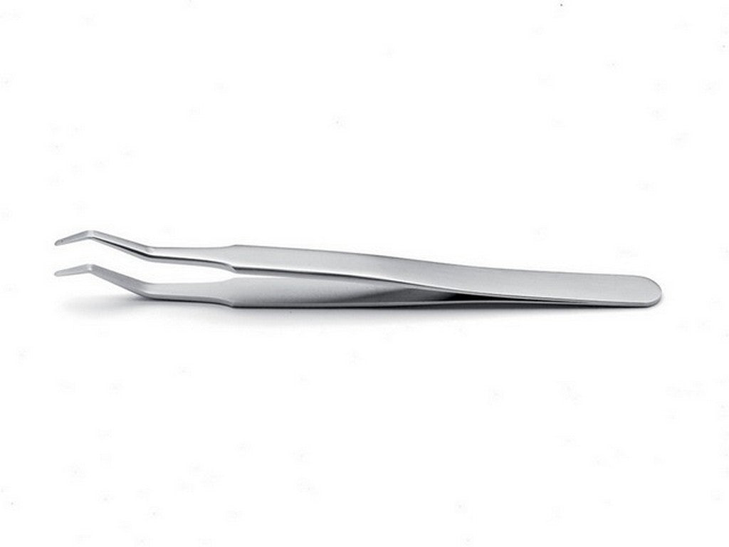 Tweezers Z flat round tip 120mm