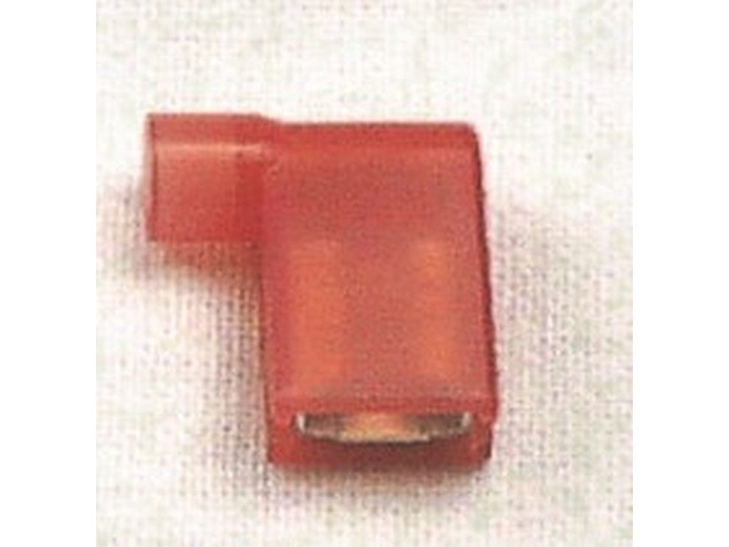 Vinklet flat kontakt fullstendig isolert 0,5 mm - 1,00 mm-6,3x0,8