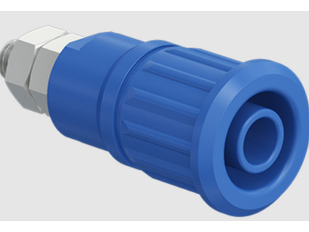 Socket SEB4-GK/N nickel plated BLUE CATIII 1000V/CATIV 600V 32A