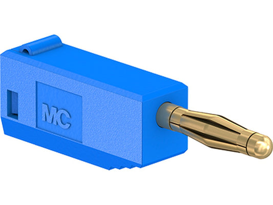 2mm banana plug SLS205 blue