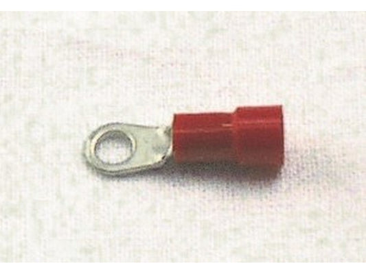 Cable lug ring insulated red 0.5-1mm-Ø3.5mmS; DIN 46 237