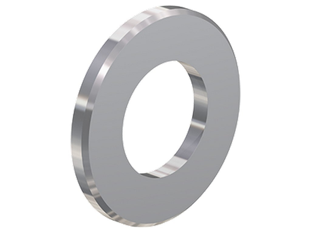 Skive 18mm U/M 18 sølvbelagt