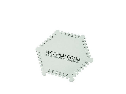 Aluminum wet film comb (Paint/coating gauge 25-3000um)