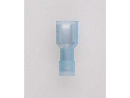 Female flat connector 6.3x0.8 PA Blue insulated 1.5-2.5mm2