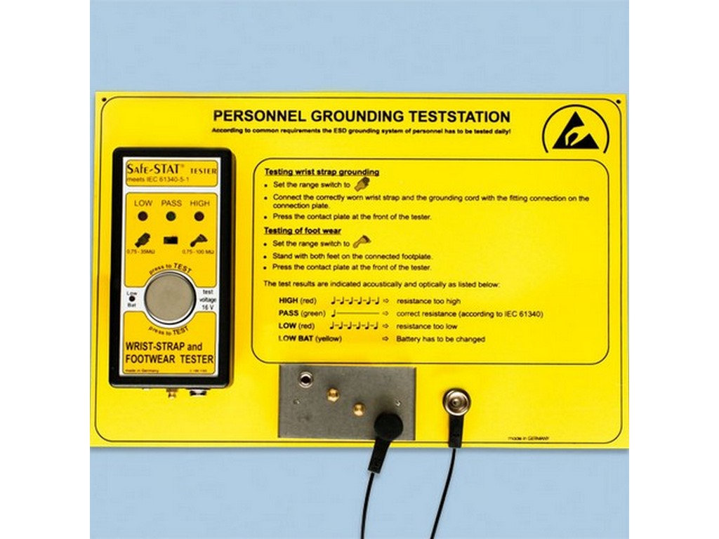 Wrist Strap & Foot Tester