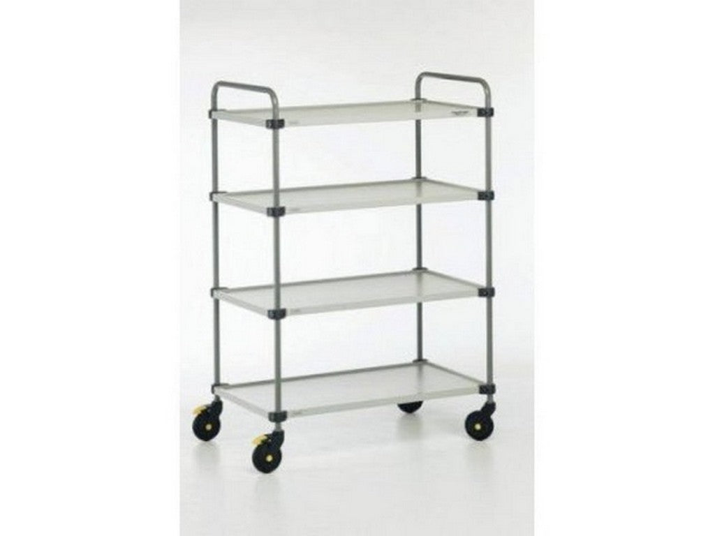 Rolling table w/4 adjustable shelves 535x1100x1535