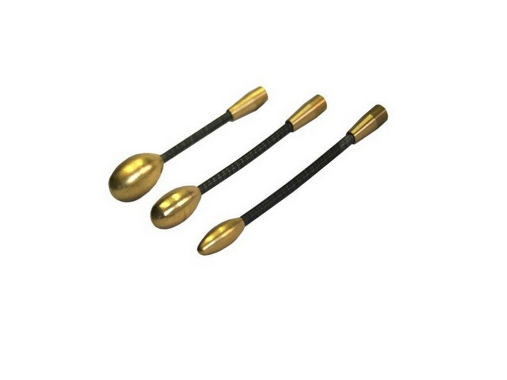 Flexible guide knob set brass Ø7, Ø10 and Ø13mm