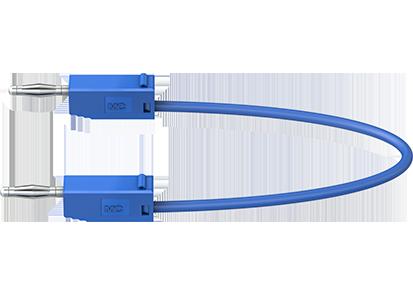 Test lead 45cm LK205-X PVC blue