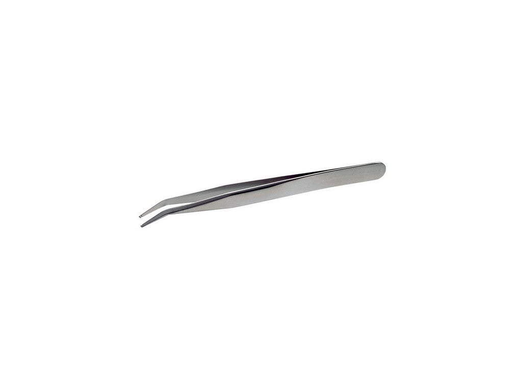 Lindström SMD tweezers antimagnetic stainless steel high precision with gripping angle of 30° 115MM