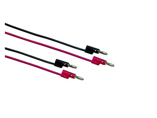 Testledningssett 60cm 30V AV / 60V DC - 8A