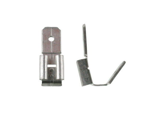 Flat connector distributor 2 male/1 female 6.3x0.8mm tinned